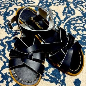 Navy Salt water sandals